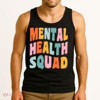 Mental Health Squad Awareness Tank Top thumb 3