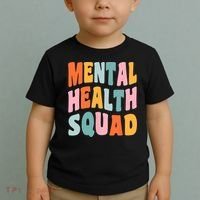 Mental Health Squad Awareness Toddler T-Shirt thumb 2
