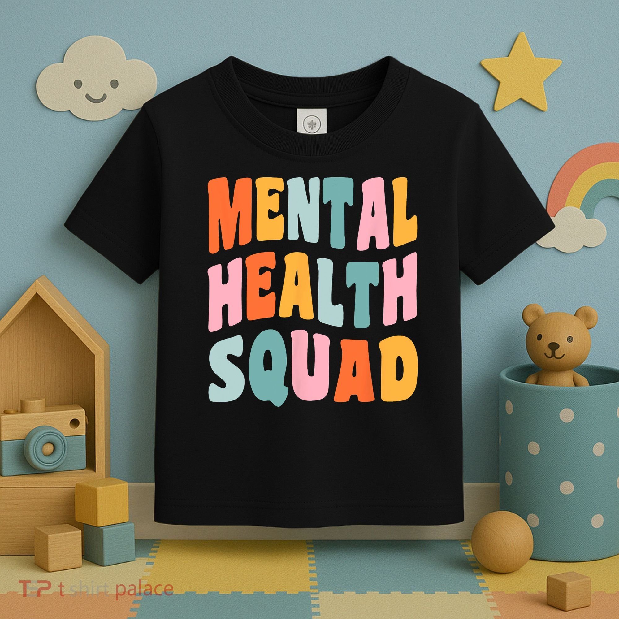 Mental Health Squad Awareness Toddler T-Shirt