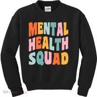 Mental Health Squad Awareness Kids Sweatshirt thumb 0