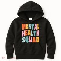 Mental Health Squad Awareness Kids Hoodie thumb 0