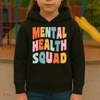 Mental Health Squad Awareness Kids Hoodie thumb 3