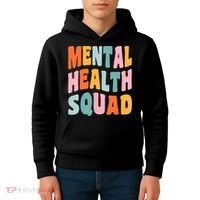 Mental Health Squad Awareness Kids Hoodie thumb 4
