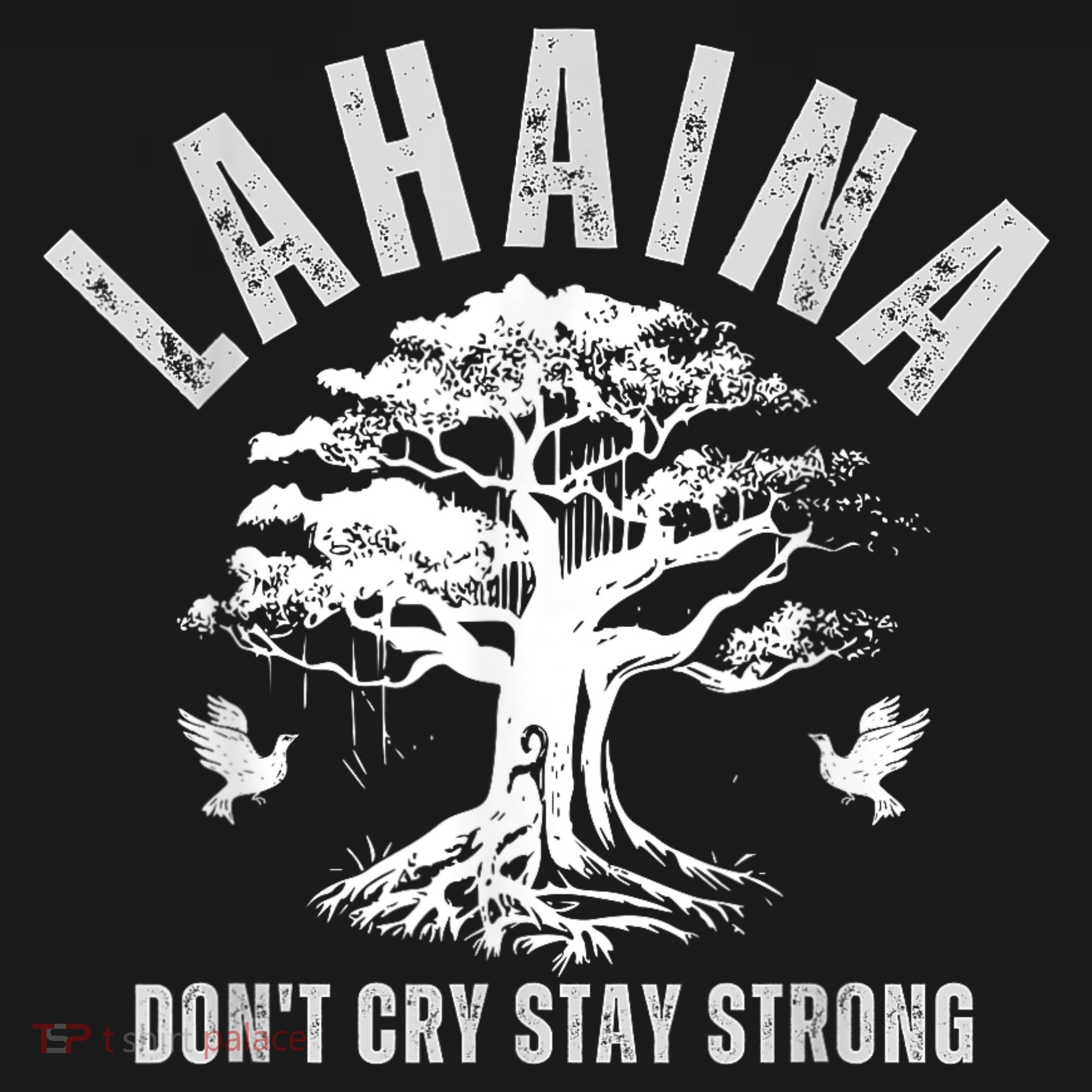 Maui Hawaii Stay Strong Dont Cry Wildfire Lahaina Survivor Women's Tank Top