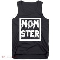 Momster Halloween Spooky Mom Tank Top thumb 0