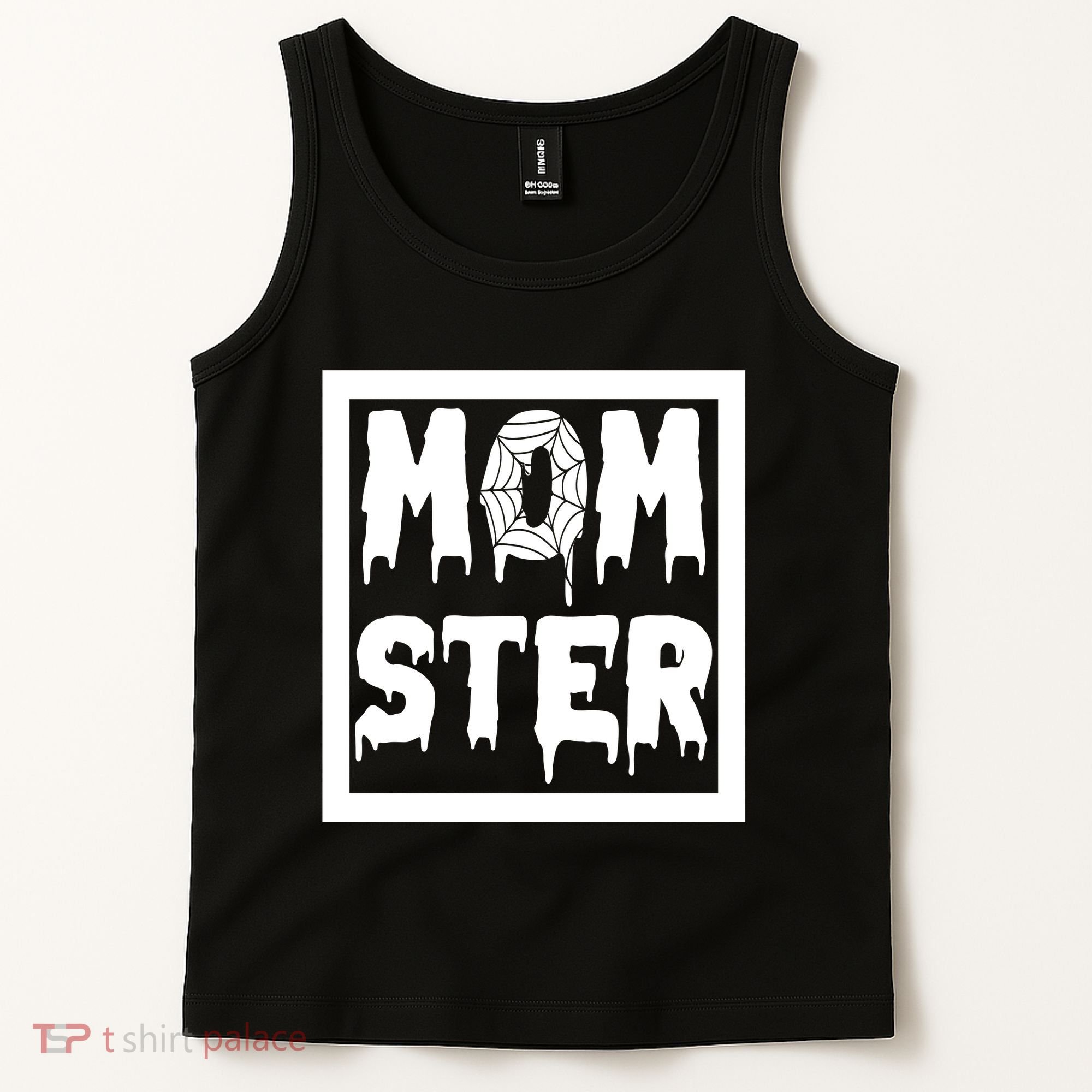 Momster Halloween Spooky Mom Tank Top