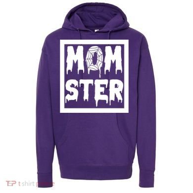 Momster Halloween Spooky Mom Hoodie