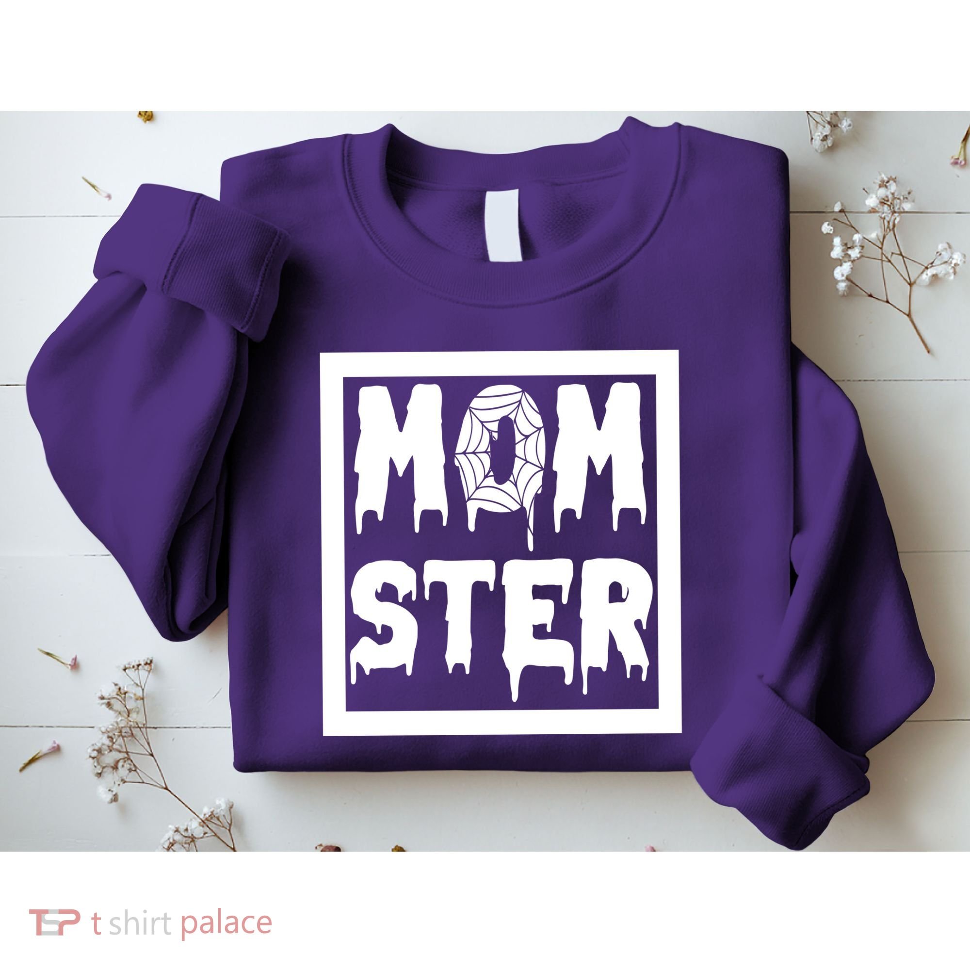 Momster Halloween Spooky Mom Sweatshirt