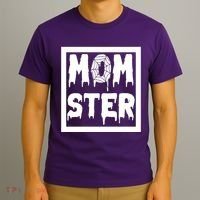 Momster Halloween Spooky Mom T-Shirt thumb 3