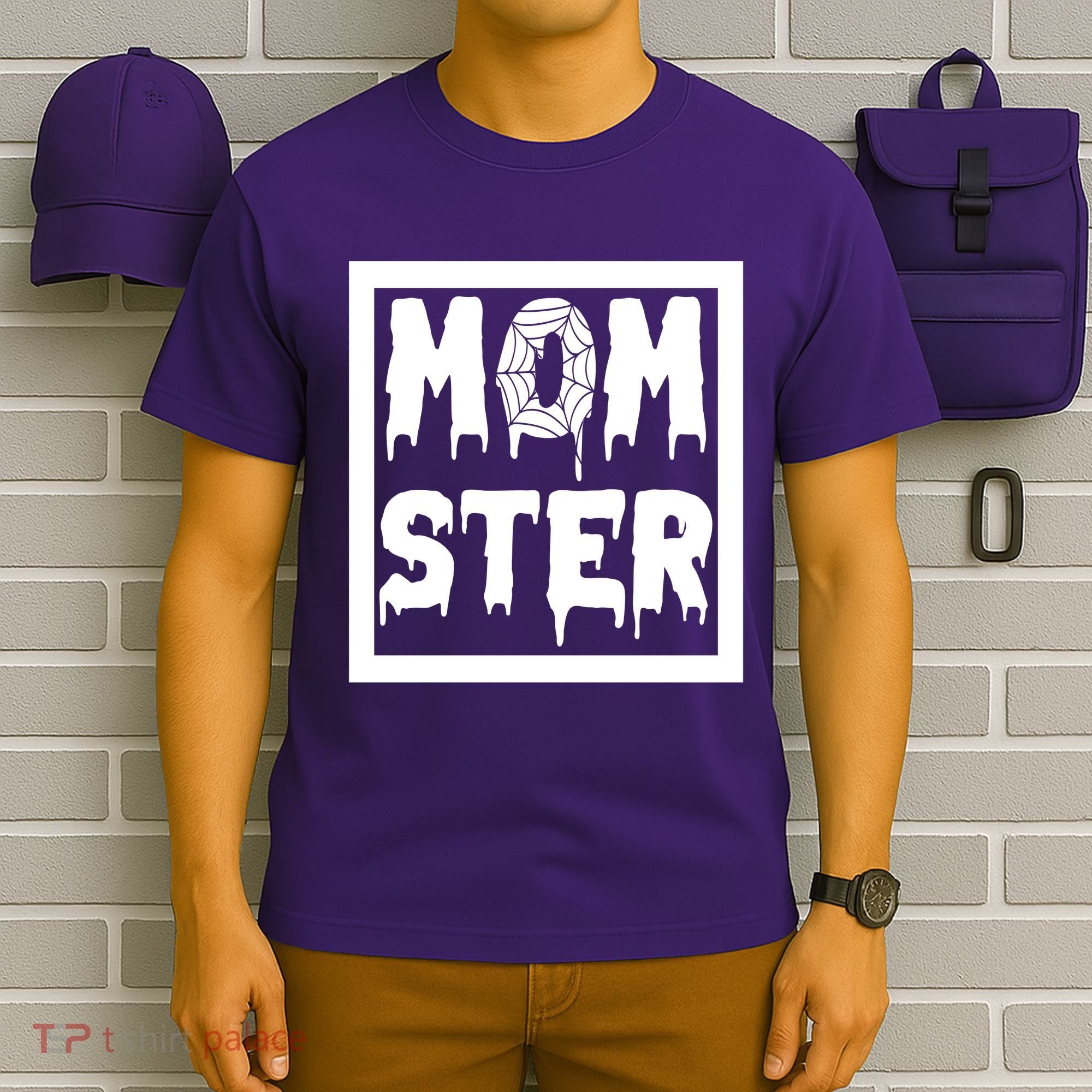 Momster Halloween Spooky Mom T-Shirt