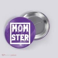 Momster Halloween Spooky Mom Button thumb 0