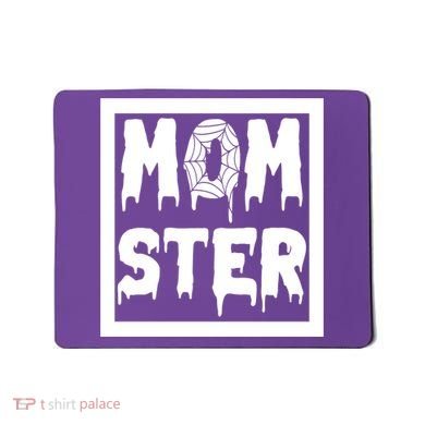 Momster Halloween Spooky Mom Mousepad