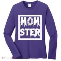 Momster Halloween Spooky Mom Women's Long Sleeve Shirt thumb 0
