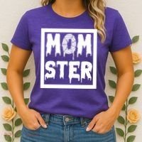 Momster Halloween Spooky Mom Women's T-Shirt thumb 2