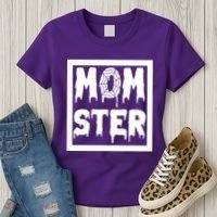 Momster Halloween Spooky Mom Women's T-Shirt thumb 3