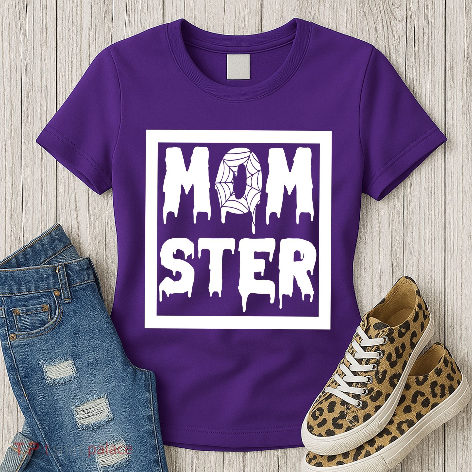 Momster Halloween Spooky Mom Women's T-Shirt