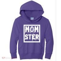 Momster Halloween Spooky Mom Kids Hoodie thumb 0