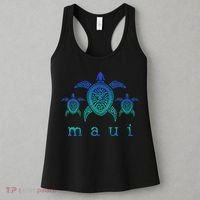 Maui Hawaii Sea Turtles Hawaiian Scuba Diving Souvenir Women's Tank Top thumb 3