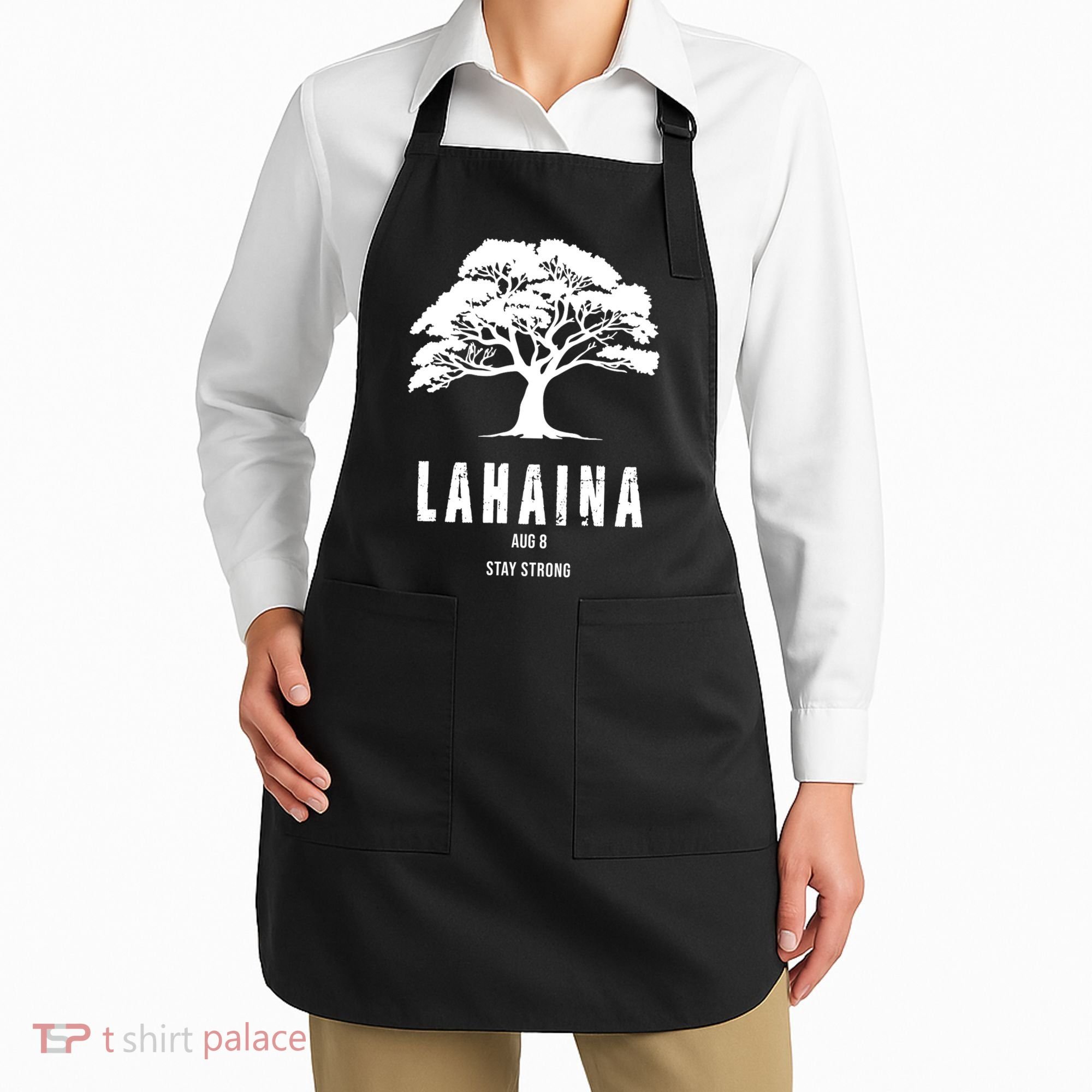 Maui Hawaii Strong Maui Wildfire Lahaina Survivor Apron