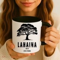 Maui Hawaii Strong Maui Wildfire Lahaina Survivor Coffee Mug thumb 3