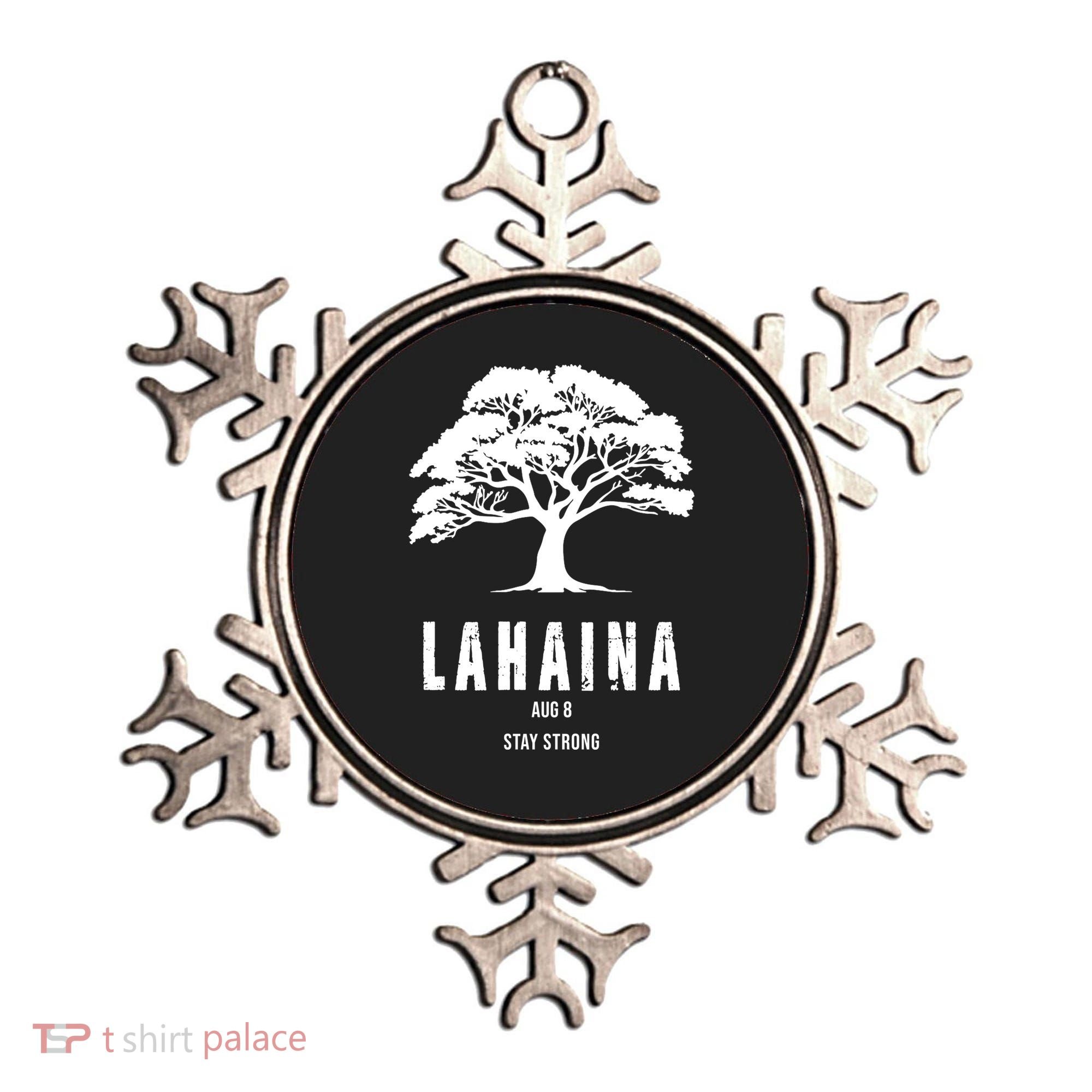Maui Hawaii Strong Maui Wildfire Lahaina Survivor Ornament