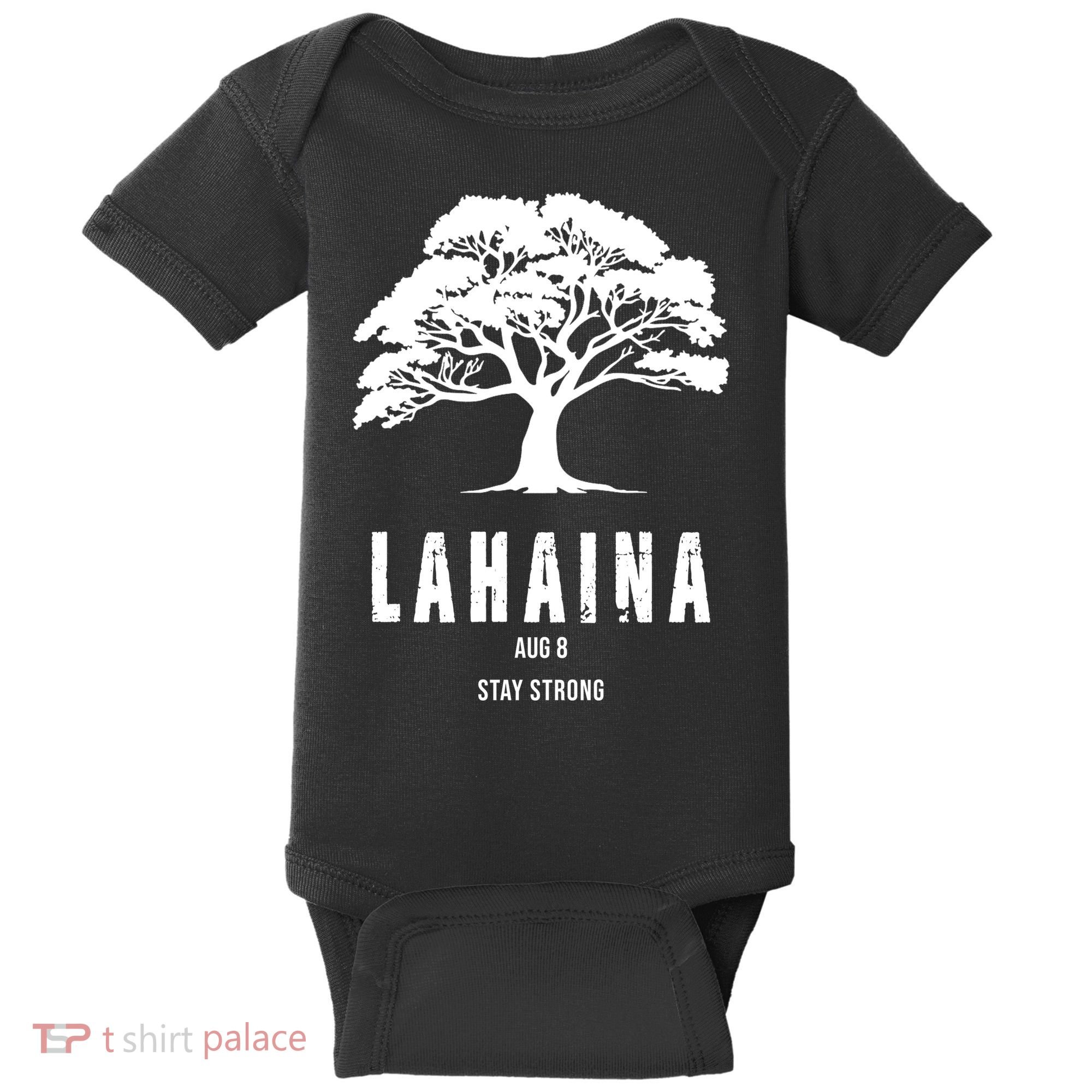 Maui Hawaii Strong Maui Wildfire Lahaina Survivor Baby Bodysuit