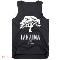 Maui Hawaii Strong Maui Wildfire Lahaina Survivor Tank Top thumb 0