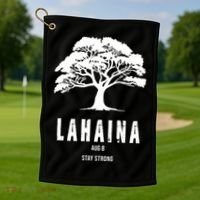Maui Hawaii Strong Maui Wildfire Lahaina Survivor Golf Towel thumb 1