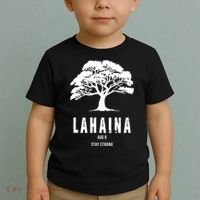 Maui Hawaii Strong Maui Wildfire Lahaina Survivor Toddler T-Shirt thumb 2