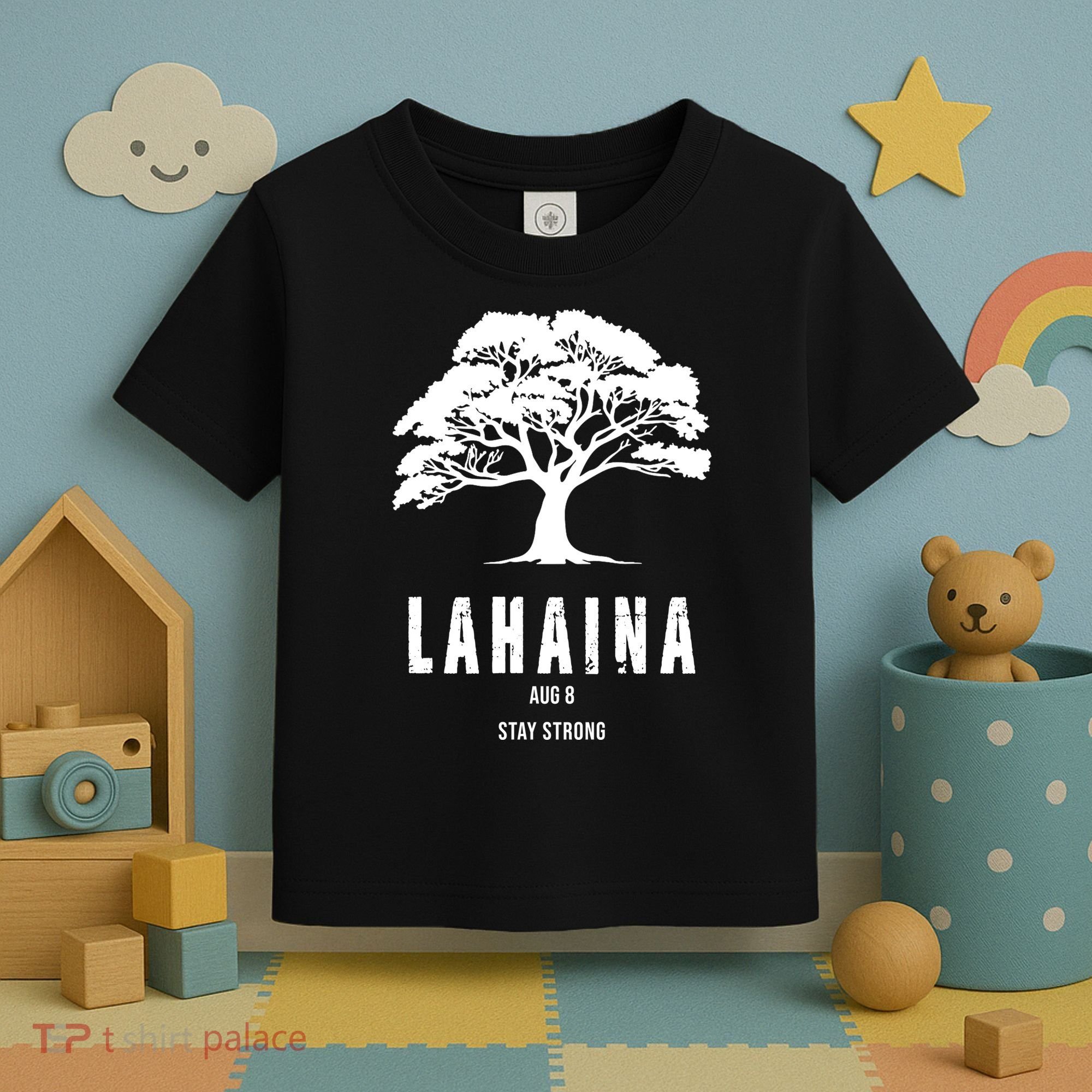 Maui Hawaii Strong Maui Wildfire Lahaina Survivor Toddler T-Shirt