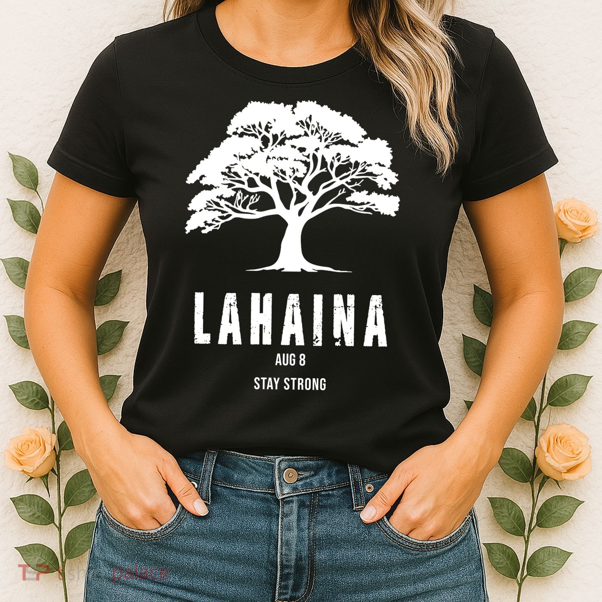 Maui Hawaii Strong Maui Wildfire Lahaina Survivor Women's T-Shirt