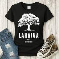 Maui Hawaii Strong Maui Wildfire Lahaina Survivor Women's T-Shirt thumb 3