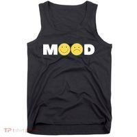 Mood Happy Sad Smile Face Tank Top thumb 0