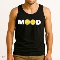 Mood Happy Sad Smile Face Tank Top thumb 3