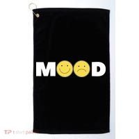 Mood Happy Sad Smile Face Golf Towel thumb 0