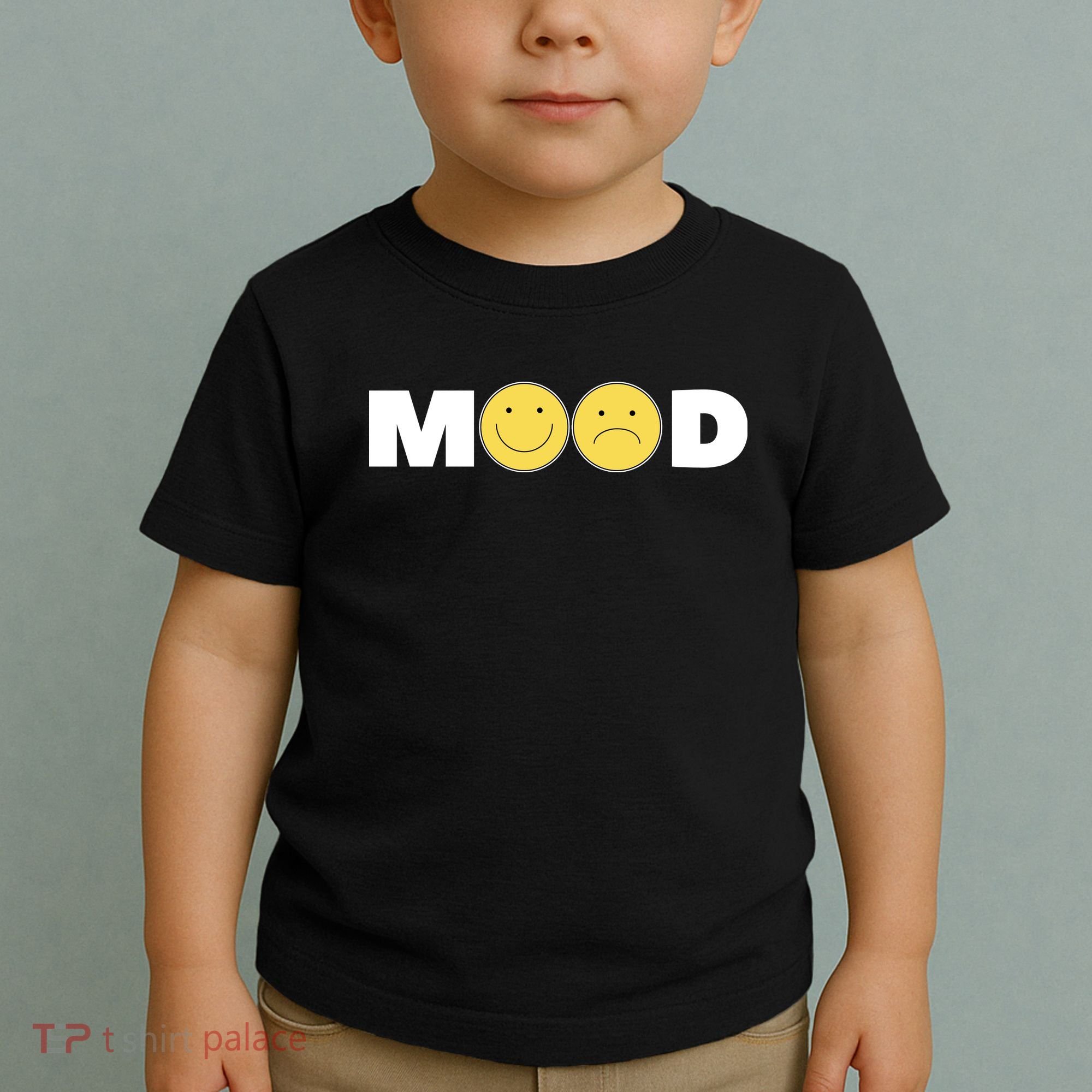 Mood Happy Sad Smile Face Toddler T-Shirt