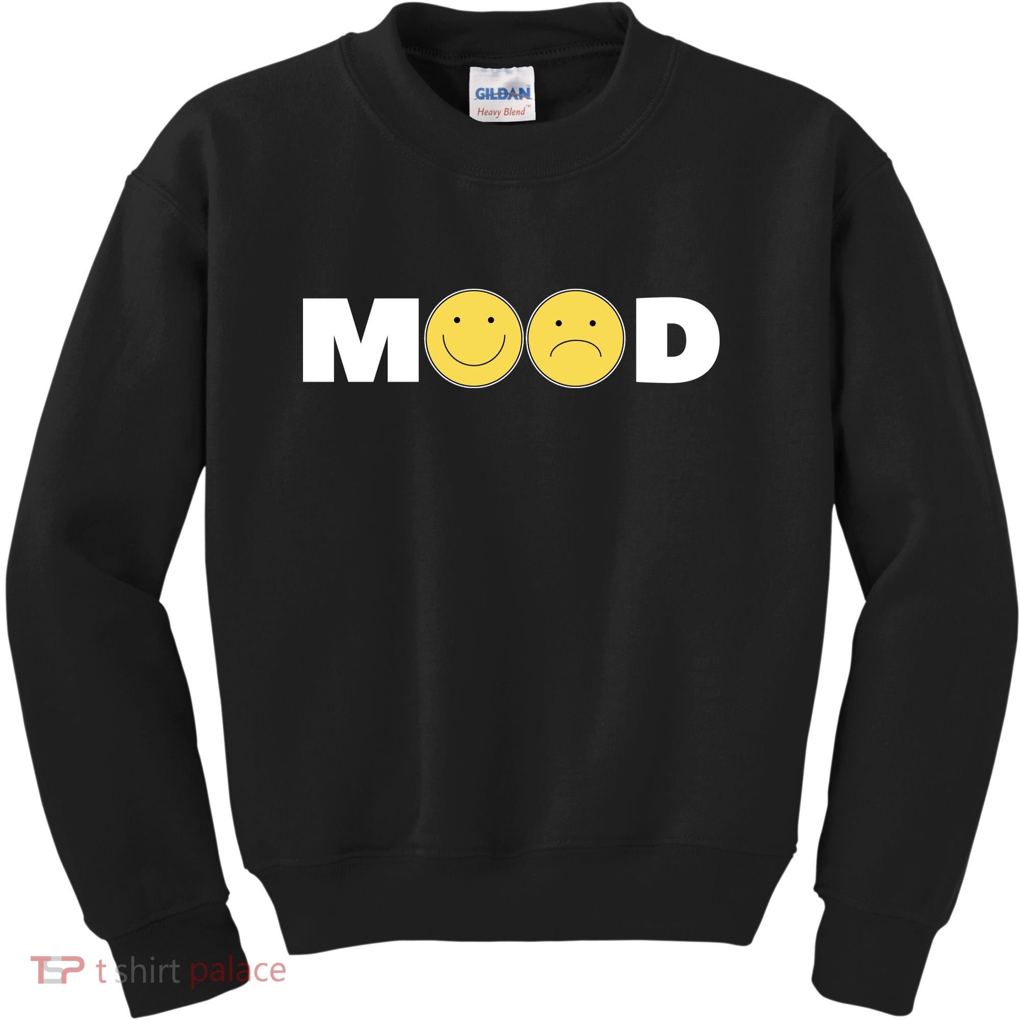 Mood Happy Sad Smile Face Kids Sweatshirt