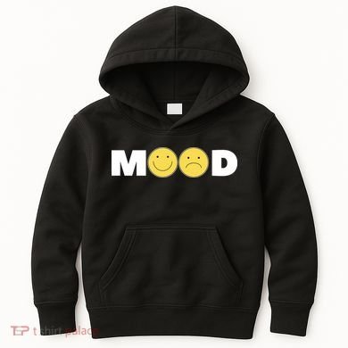 Mood Happy Sad Smile Face Kids Hoodie