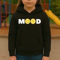 Mood Happy Sad Smile Face Kids Hoodie thumb 3