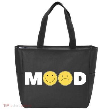 Mood Happy Sad Smile Face Tote Bag