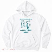 Might Have To Call In Thicc Today Funny Saying Hoodie thumb 0