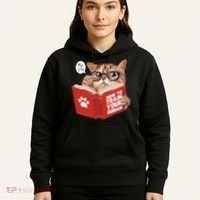 Meow How To Train Your Human Funny Cat Hoodie thumb 5