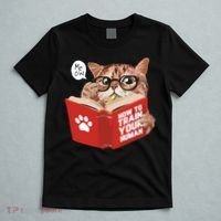 Meow How To Train Your Human Funny Cat T-Shirt thumb 5