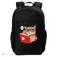 Meow How To Train Your Human Funny Cat Backpack thumb 0