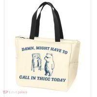 Might Have To Call In Thicc Today Tote Bag thumb 3