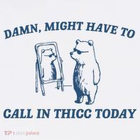 Might Have To Call In Thicc Today Ornament thumb 1