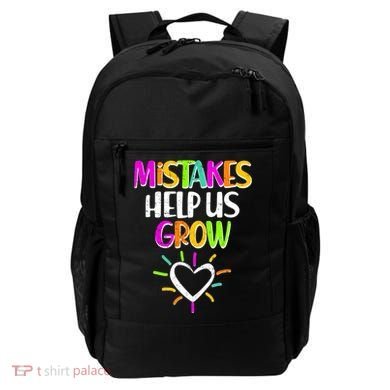 Mistakes Helps Us Grow Backpack