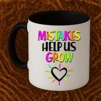 Mistakes Helps Us Grow Coffee Mug thumb 2
