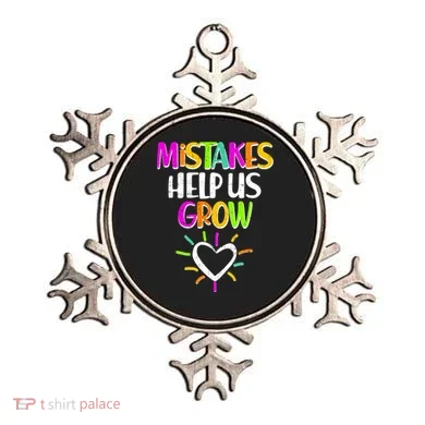 Mistakes Helps Us Grow Ornament