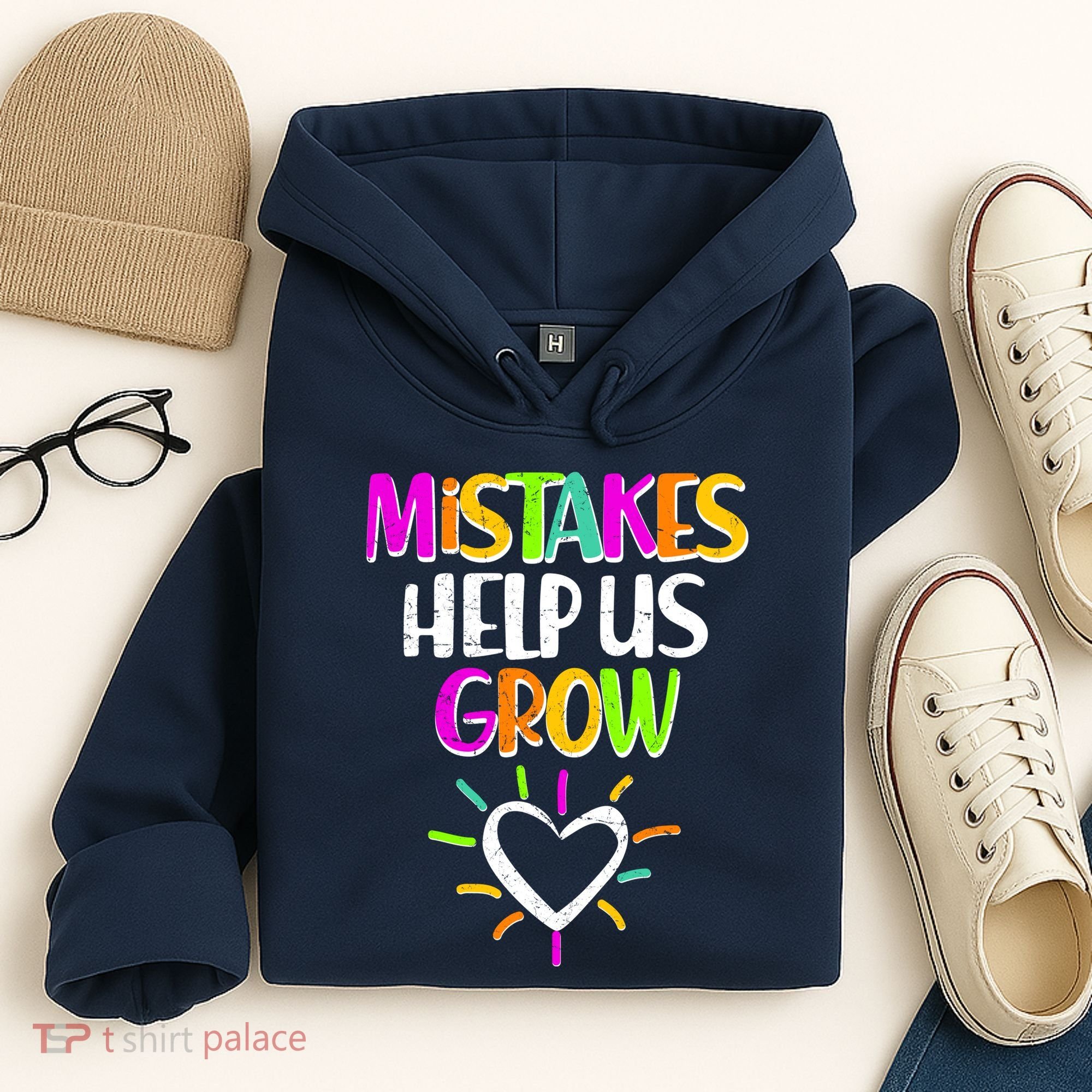 Mistakes Helps Us Grow Hoodie